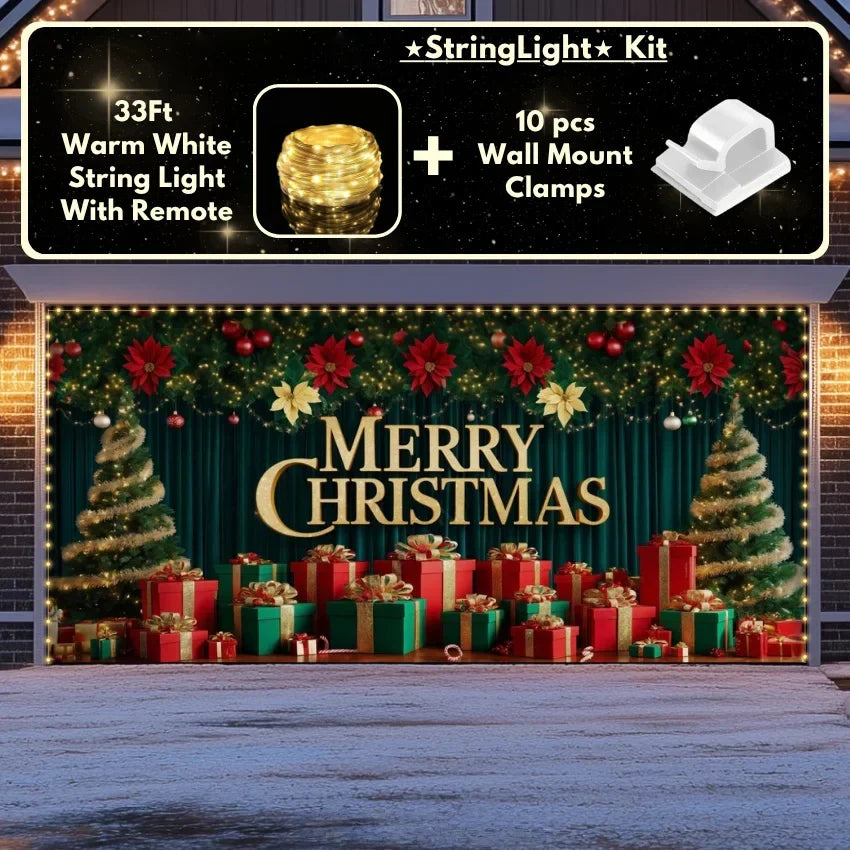 Christmas Joy | Christmas Garage Door Cover