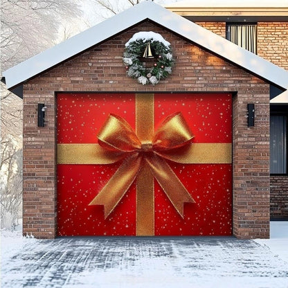 Gift Wrap | Christmas Garage Door Cover