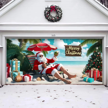 Christmas Paradise | Christmas Garage Door Cover