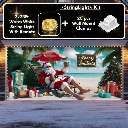 Christmas Paradise | Christmas Garage Door Cover