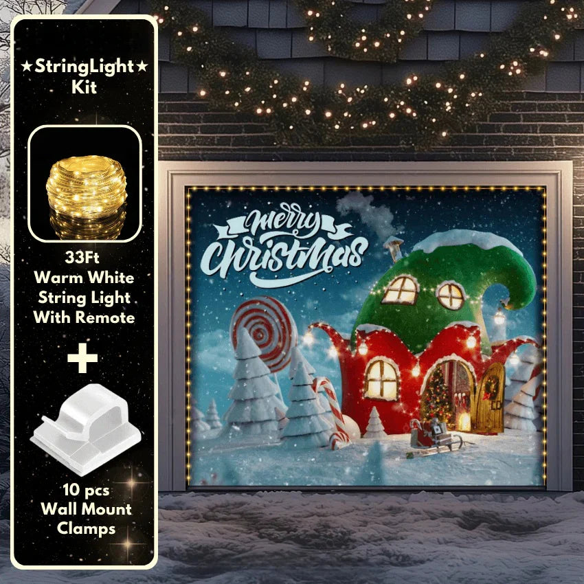 Christmas Wonderland | Christmas Garage Door Cover