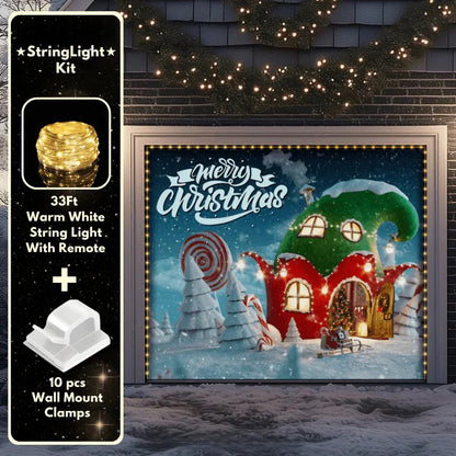 Christmas Wonderland | Christmas Garage Door Cover