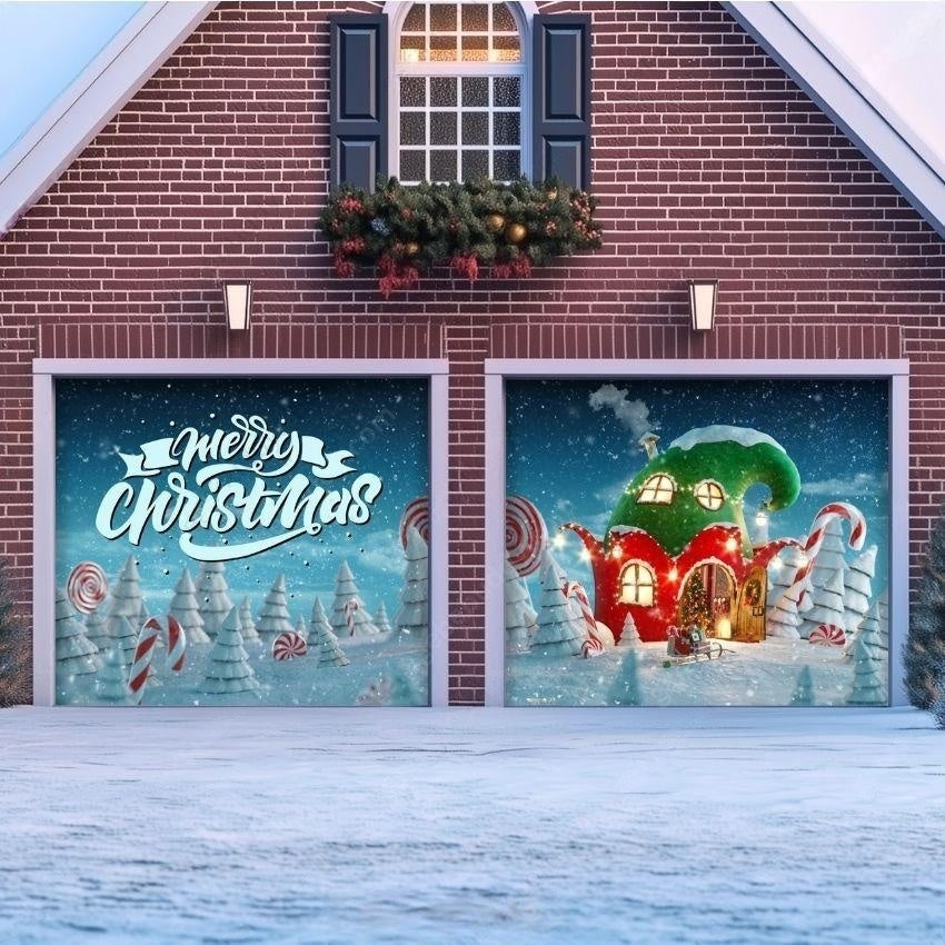Christmas Wonderland | Christmas Garage Door Cover