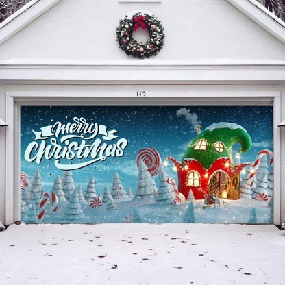 Christmas Wonderland | Christmas Garage Door Cover