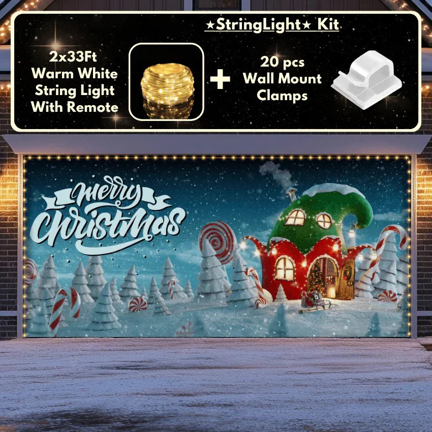Christmas Wonderland | Christmas Garage Door Cover