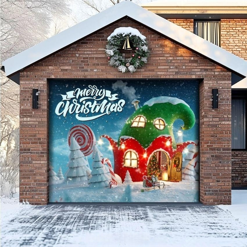 Christmas Wonderland | Christmas Garage Door Cover