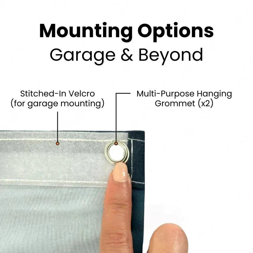 Santa And Elves | Christmas Garage Door Cover